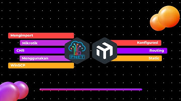 Cara Mengimport CHR Mikrotik ke PnetLab dan Cara Konfigurasi Routing Static pada PnetLab