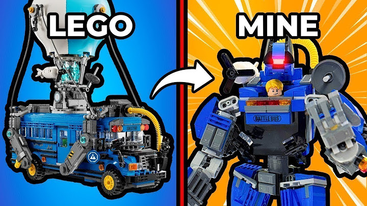 I Built LEGO Fortnite Mechs