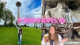 24 Hours in Seattle, WA: What To Do | Alaska Cruise Trip Vlog
