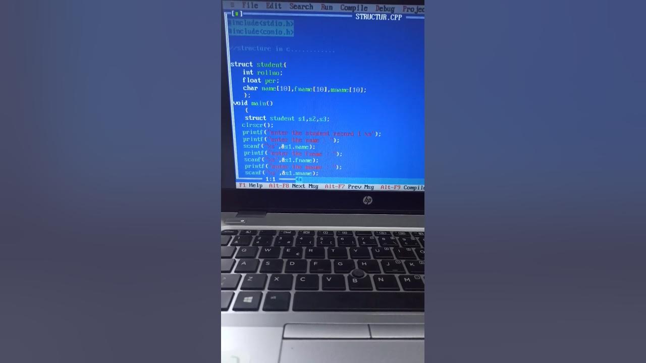 Structure Program In C Programming viralshorts shortsfeed structure-program-in-c-programming-viralshorts-shortsfeed