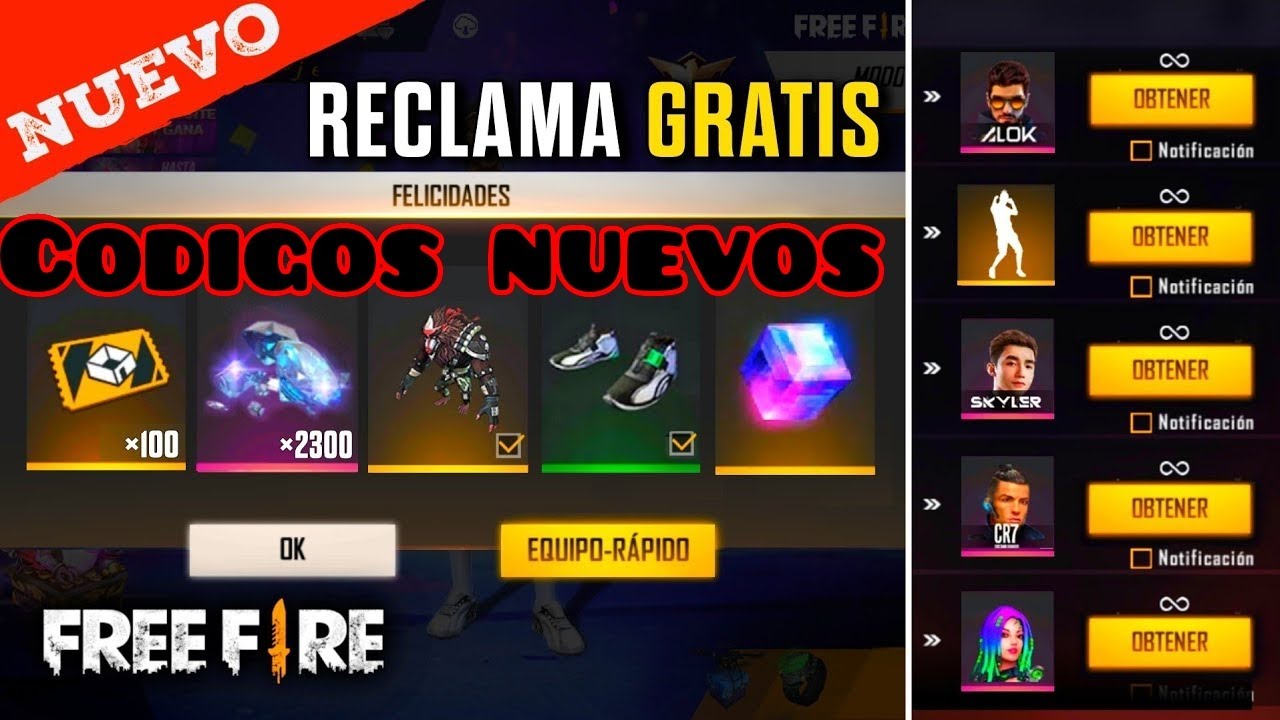 😱¡CANJEA el último código HOY! 😍 Entra - Garena Free Fire