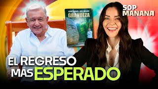 Download Lagu El gran regreso de AMLO; Natanael Cano está en pleito con el SAT | LIZ VILCHIS en SDPmañana ☀️ MP3