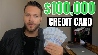 How To Get A $100,000 Credit Card & Make Money Using It