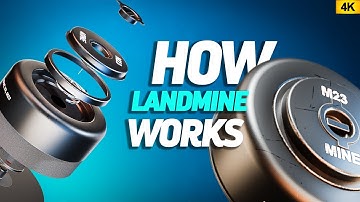 How Landmine Works - Simple explanation in 3D