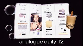 手帐｜analogue daily 12｜两日一页