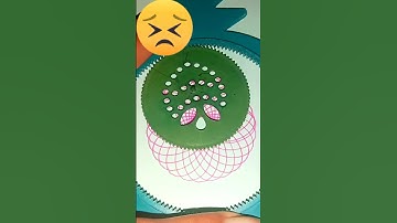 OMG 😩Sadly Failed Spirograph #asmr #shorts #trendingshorts #spirograph #art
