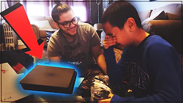 9 YEAR OLD BROTHER GETS SURPRISED WITH A PS4 FOR CHRISTMAS! HIS REACTION WAS PRICELESS! *EMOTIONAL*