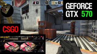 GTX 570 CSGO - GTX 570 in 2022 - Gainward GTX 570 GS GLH games benchmark - GTX 570 fps full hd