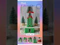 Christmas Village Miniature Holiday House Decoration Display Tiny Home Winter Scene Ornament Coll...