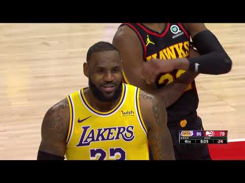 Refs Stop the Lakers-Hawks Game After Fan Heckles LeBron