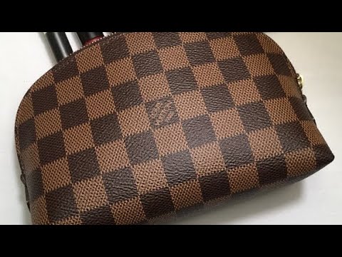LV Cosmetic Pouch Review - What fits, Wear & tear
