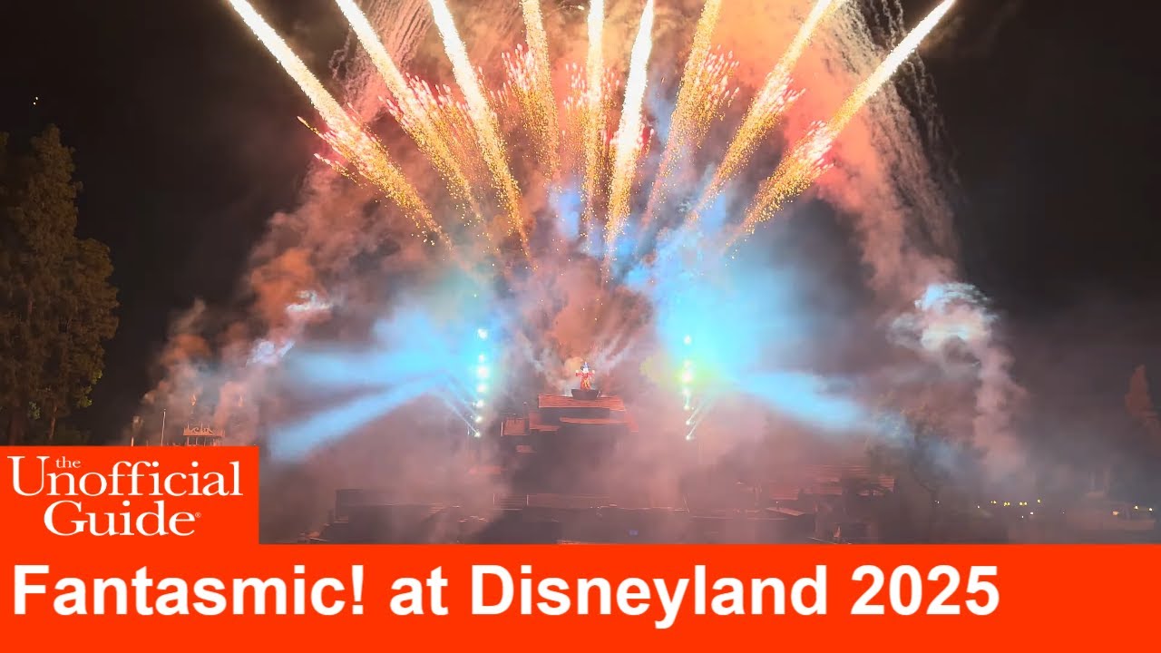 Fantasmic! at Disneyland 2025 full show 4K