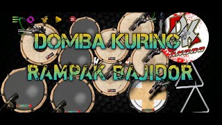 DOMBA KURING || REAL DRUM MOD KENDANG RAMPAK BAJIDOR COVER