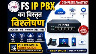 FS IP PBX का विस्तृत विश्लेषण | FS IP PBX Explained in Hindi | Complete PBX Training