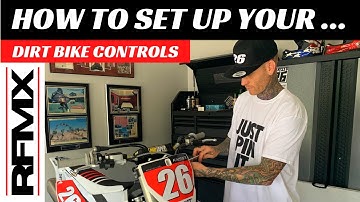 HOW TO SET UP HANDLEBARS & DIRT BIKE CONTROLS