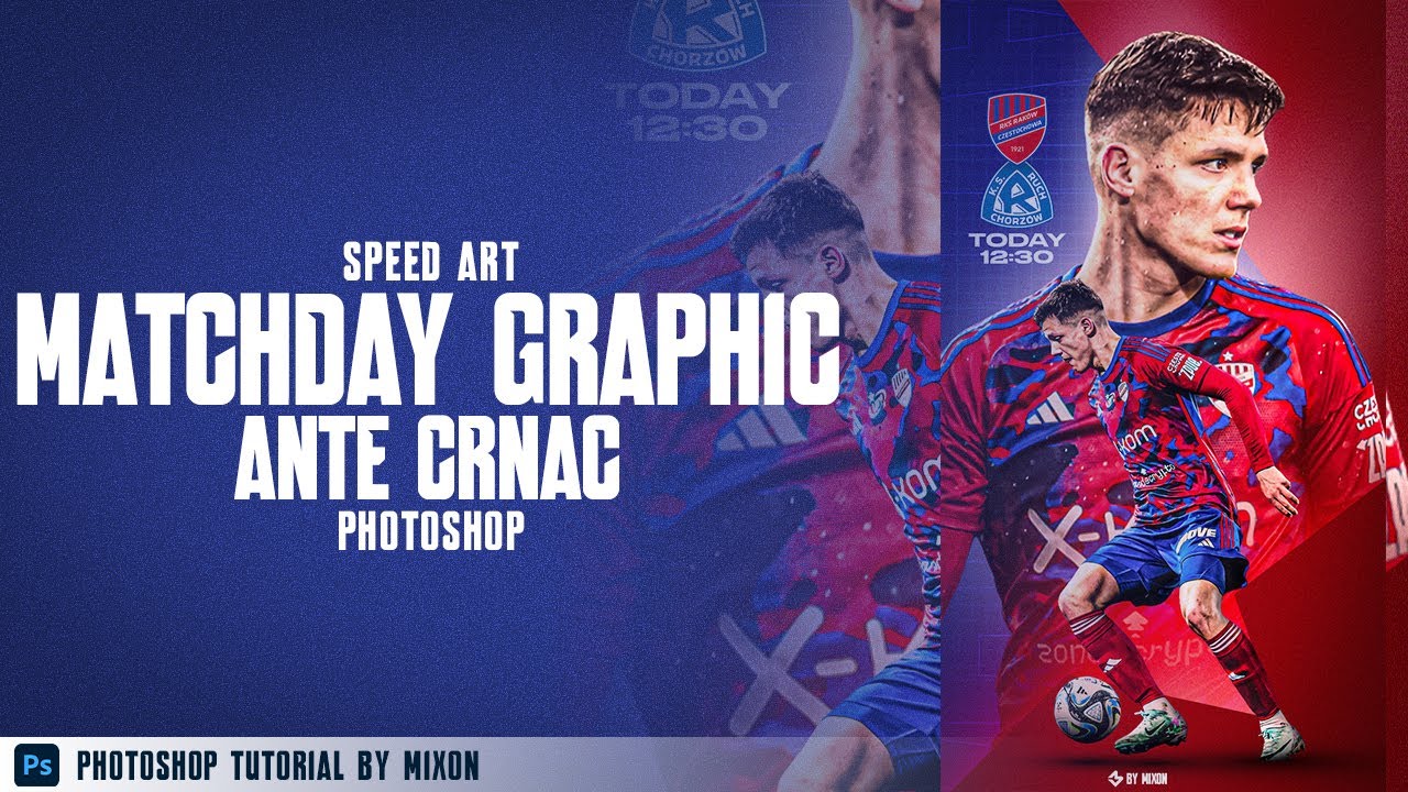 Matchday Graphic Crnac Rakow1921 Ekstraklasa Speed Art