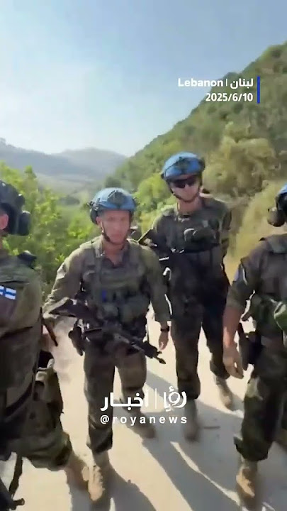 Lebanese man slaps UNIFIL soldier