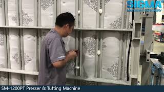 SM-1200PT SIGMA Mattress Tufting Machine