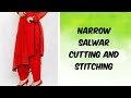 Narrow salwar || नैरो  सलवार || Anamika tutorial