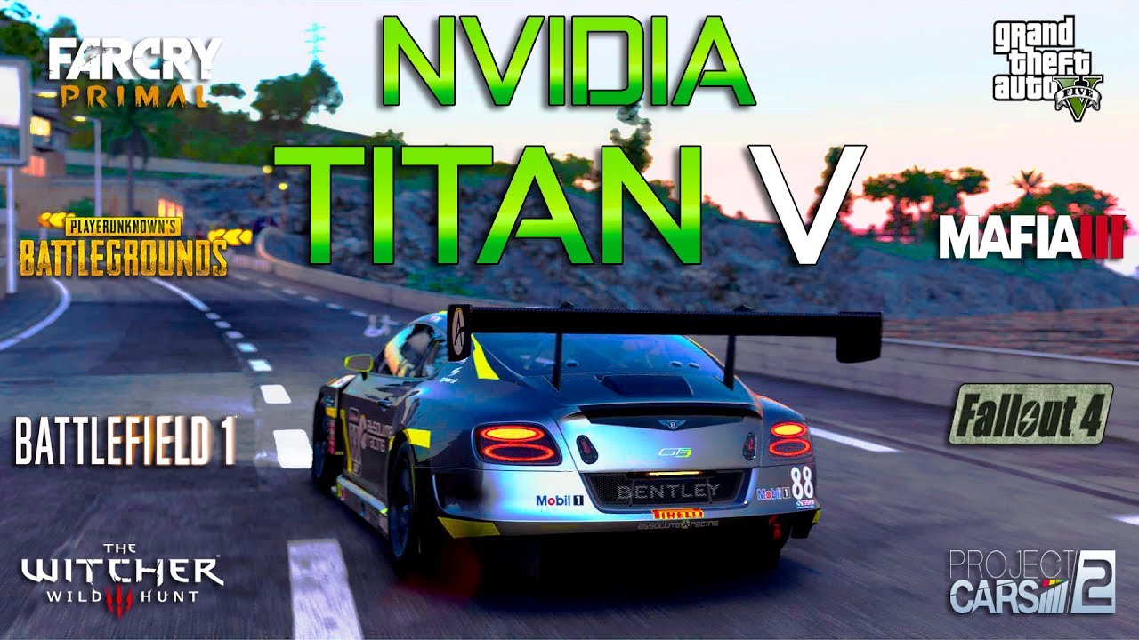 nvidia titan v  Update New  NVIDIA TITAN V Test in 8 Games 4K (i7 8700k)