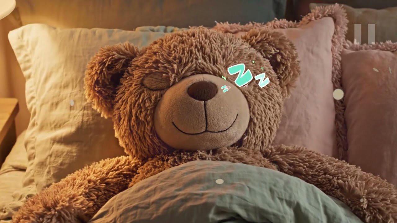 Teddy Bear Music Box Lullaby 10 Minutes Soft & Sweet Baby Sleep Music for Calm Night