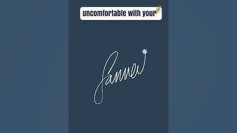 Striking-off Your Signature | Handwriting Analysis | Graphology | Grapholistic International