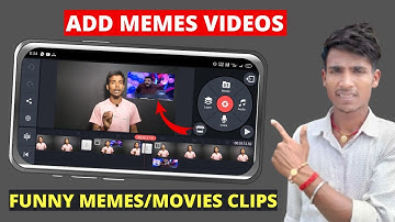How To Add MEMES In YouTube Videos | KineMaster Tutorial