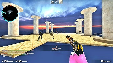 CS:GO · Zombie Escape Mod: ze_Misaka · First & Last level · GUC