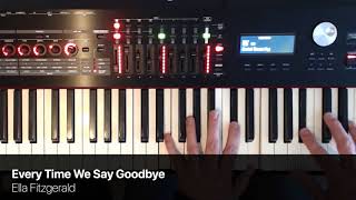 Ev'ry Time We Say Goodbye - Cole Porter - Piano Cover
