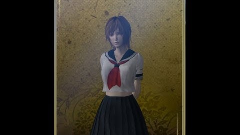 Fatal Frame: Mask of the Lunar Eclipse - Ruka School Uniform Mod