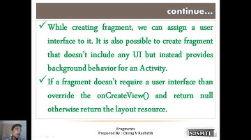 ANDROID LECTURE 31 | UNIT 2 CH 4 | FRAGMENT LIFE CYCLE