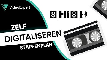 Zelf Hi8, Video8 of Digital8 videobanden digitaliseren? Zo doe je dat!