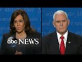 Pence and Harris address coronavirus response l Vice Presidential Debate 2020