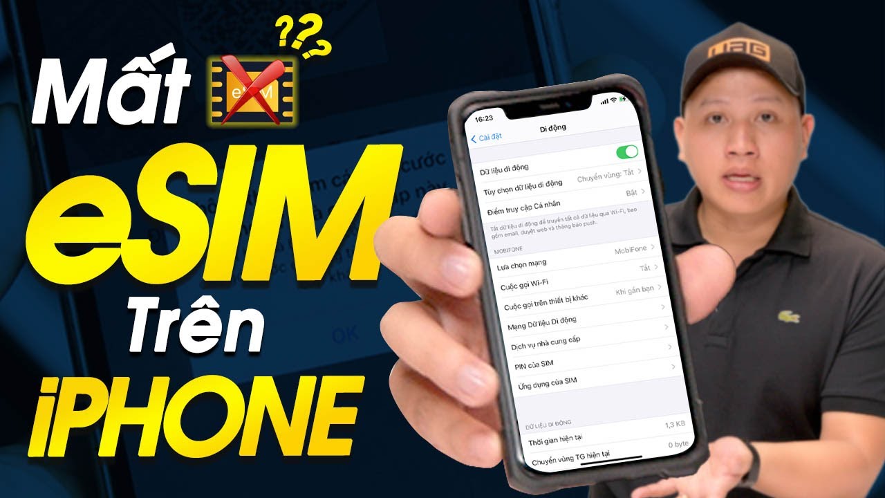 Cẩn thận khi thêm eSIM trên iPhone | Thế Giới Di Động