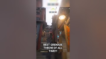 best grenade throw ever?! #mw3
