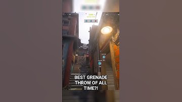 best grenade throw ever?! #mw3