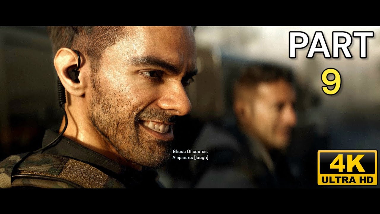 Call of Duty Modern Warfare 2 (2022) Campaign Walkthrough Gameplay Part 9 - 4K Ultra HD