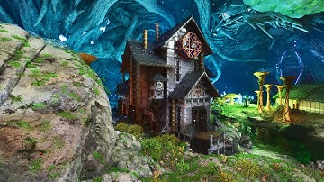 I Built a Steampunk Workshop & Storage in ARK: Survival Ascended!