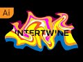 Make INSANE Intertwine Art in Adobe Illustrator!