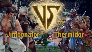 Jimbonator (Haohmaru) VS Thermidor (Nightmare) | Soulcalibur VI