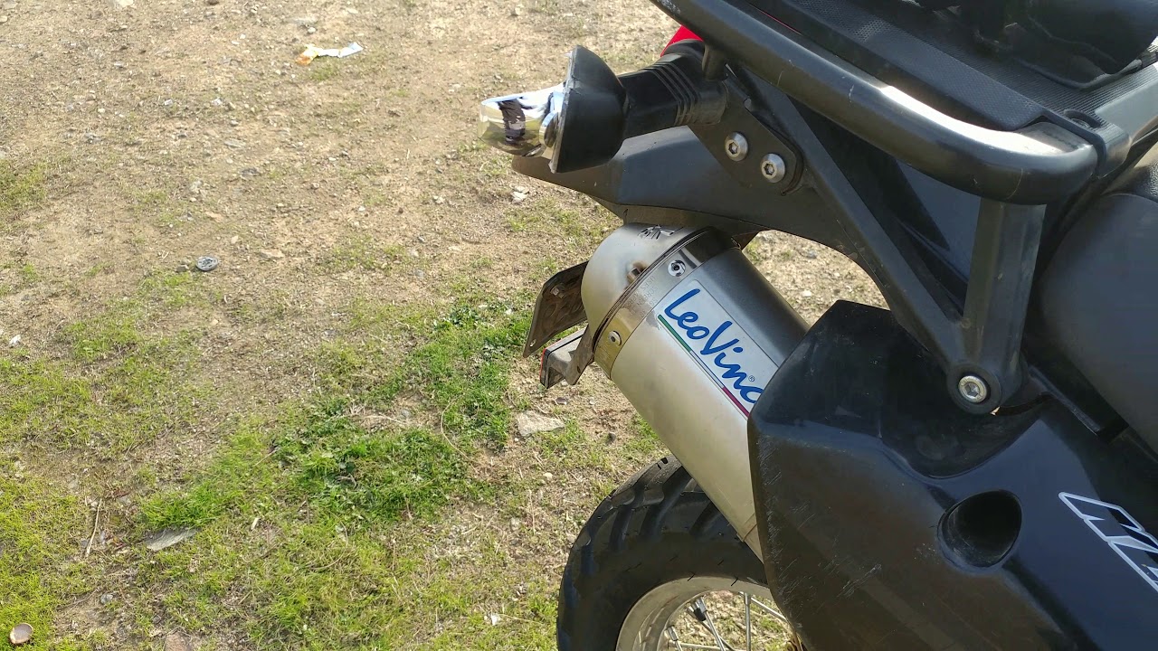 2009 KLR650 w leo Vince exhaust noise revs YouTube