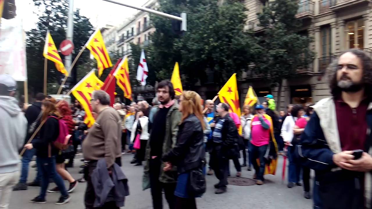 L’esquerra independentista es manifesta massivament a favor de la desobediència a l’estat 3ª part
