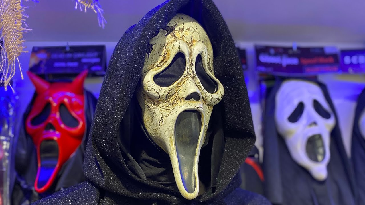 My Scream 6 aged mask! The mods I made to an Aliexpress