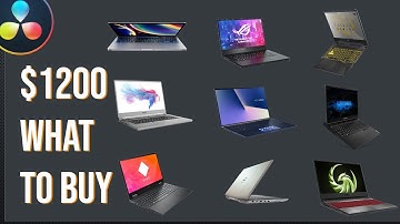 $1200 Best Video Editing Laptop in 2020 - Davinci Resolve and Premiere Pro