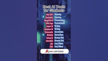 Best Ai Tools for Students | Part 2 | Anixsoftware | #shorts