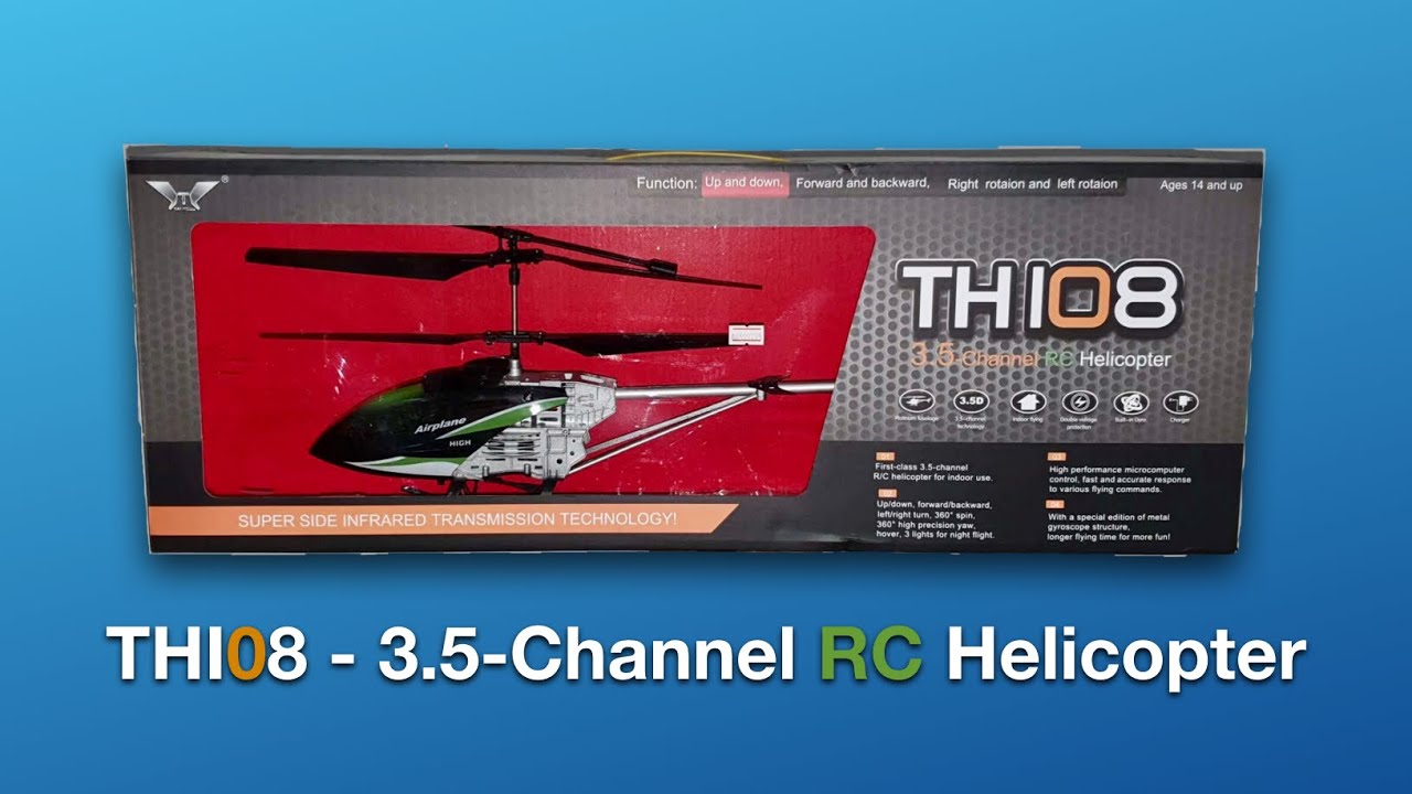 light up 3 channel helicopter