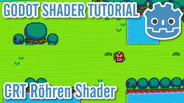 CRT Monitor Shader (inklusive Scanlines)  in Godot - Tutorial