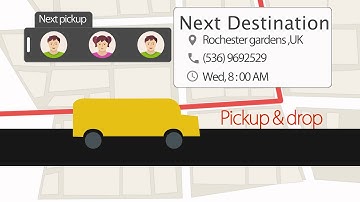 Drivers Console for School Bus Tracking Systems