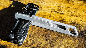 MecArmy RU01 - Titanium Combo Ruler & Caliper