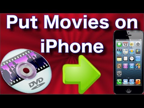 How To Put Movies On Iphone Copy Dvds To Your Iphone Youtube